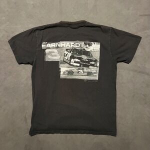 VTG Y2K Winners Circle Dale Earnhardt Sr NASCAR Graphic T Shirt Size Medium‎
